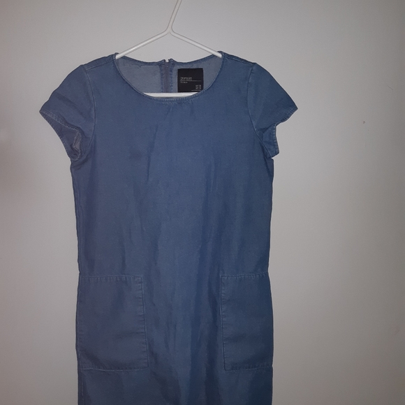 Trafaluc by zara denim makeas women mini dress siz - Picture 8 of 16